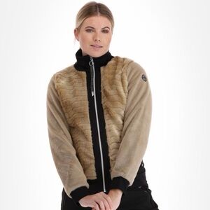 Luhta Engelniemi Faux Fur midlayer ski jacket NWT